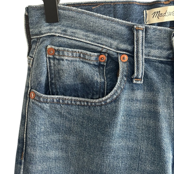 Madewell The Mom Jean Women's Size 27 High Rise Distressed Denim - Picture 5 of 16